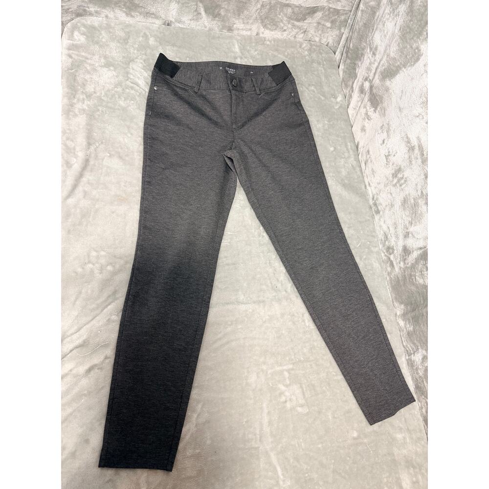 Simply Vera Vera Wang Gray Skinny Pants Size Medium Stretch - Picture 2 of 8